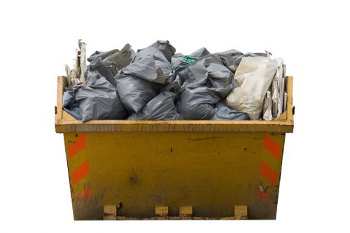 Commercial waste management services in Clapham